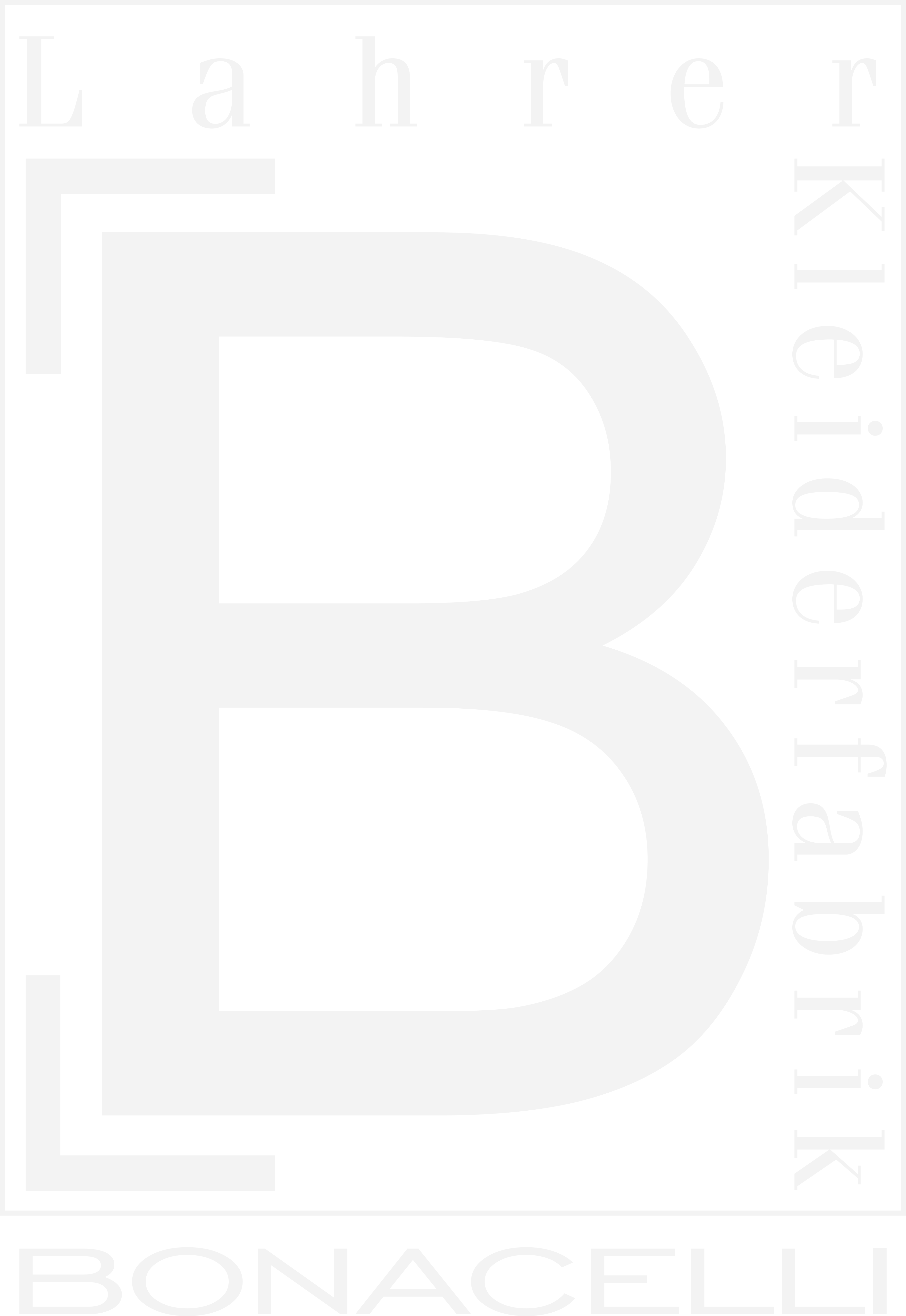 Logo Lahrer Kleiderfabrik / Bonacelli